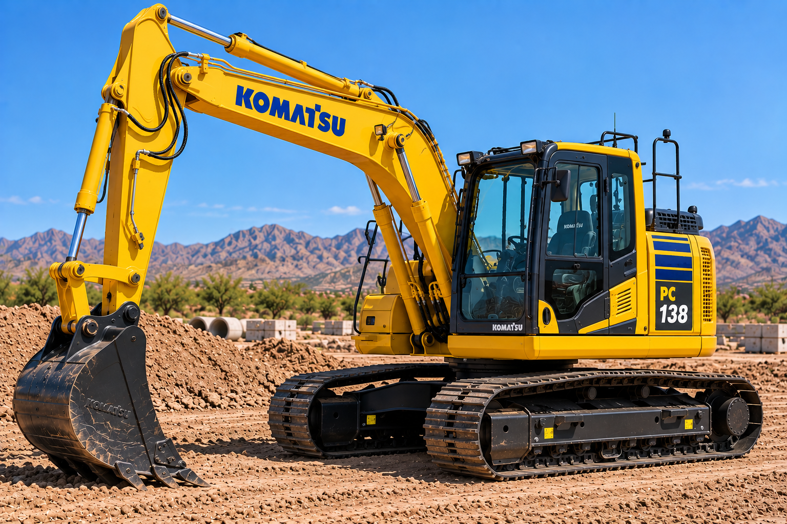 CAT 315/Komatsu PC138