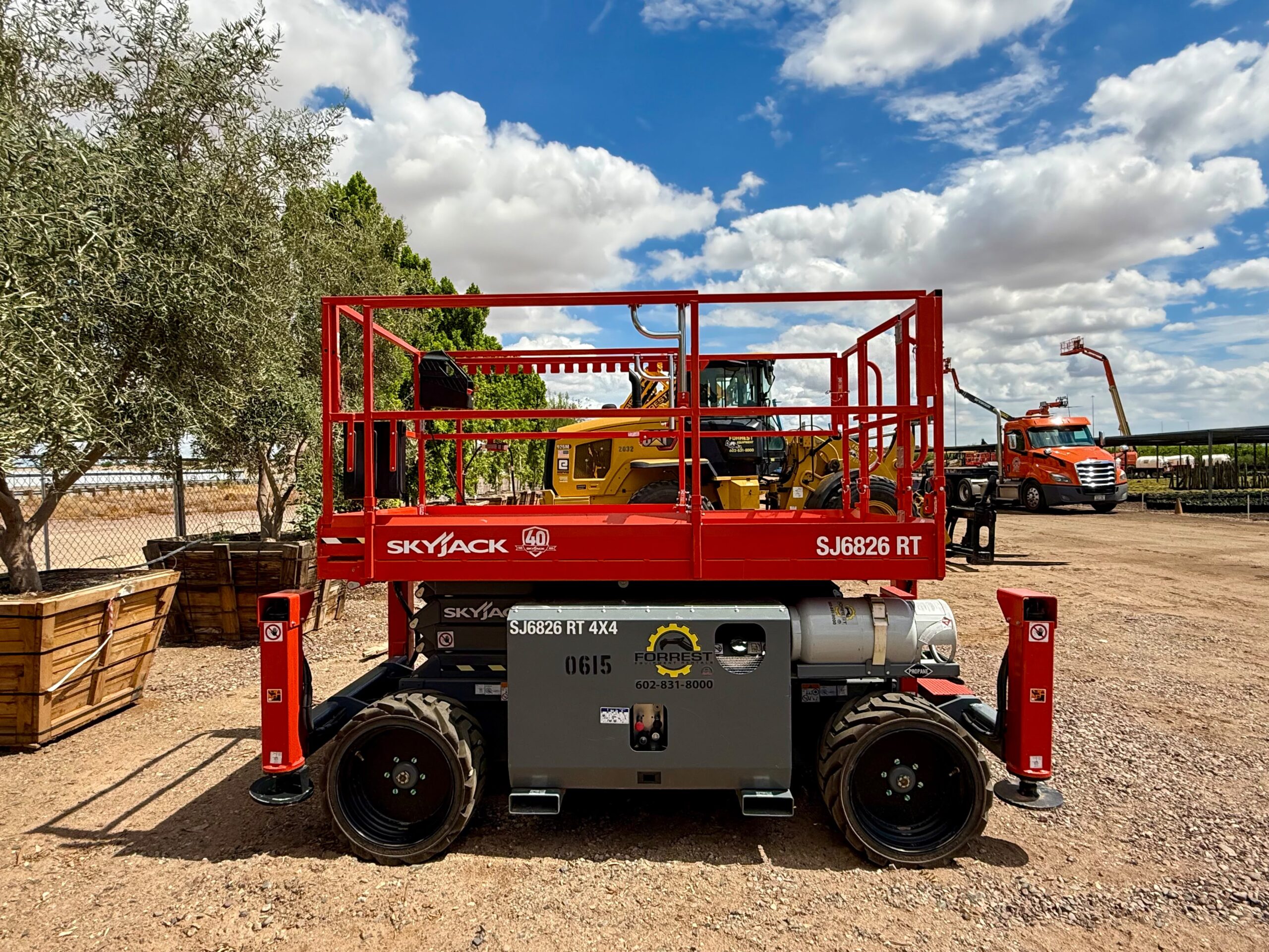 Electric Scissor Lift – 26 ft Platform Height